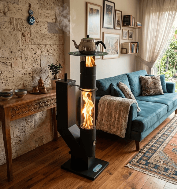 Maxfire Pelet Soba - Modern ve Şık Tasarım